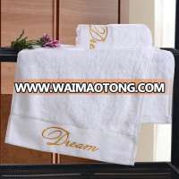 2016 new design Factory Price Cotton wholesale cheap 100% towel airplane bathroom sets